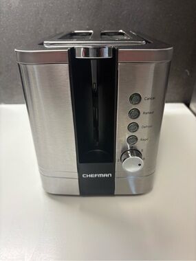 Chefman Stainless Steel 2-Slice Toaster - Silver
